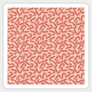 Candy Cane Christmas Delight Sticker